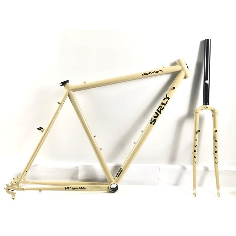 美品 サーリー SURLY クロスチェック CROSS CHECK フレーム 美品 サーリー SURLY クロスチェック CROSS CHECK フレーム