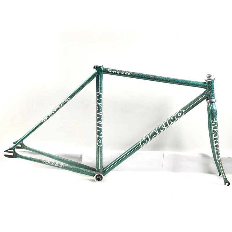 マキノ MAKINO NJS フレームセット - -サイズ クロモリ グリーン マキノ MAKINO NJS フレームセット - -サイズ クロモリ グリーン