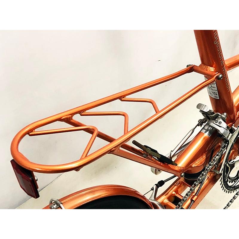 ブリヂストンモールトン Bs Moulton 分割式 Smb 18 07年頃 折り畳み自転車 17インチ オレンジ Cpt Bi Cycle Paradise 通販 Yahoo ショッピング