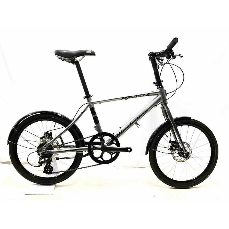 マンハッタン Ksh ｍanhattan Mp451ad 2021年モデル 折り畳み自転車 20インチ メタリックシルバー ブラック Cpt 2103186006 Bi 037601164 Cycle Paradise 通販 Yahoo ショッピング