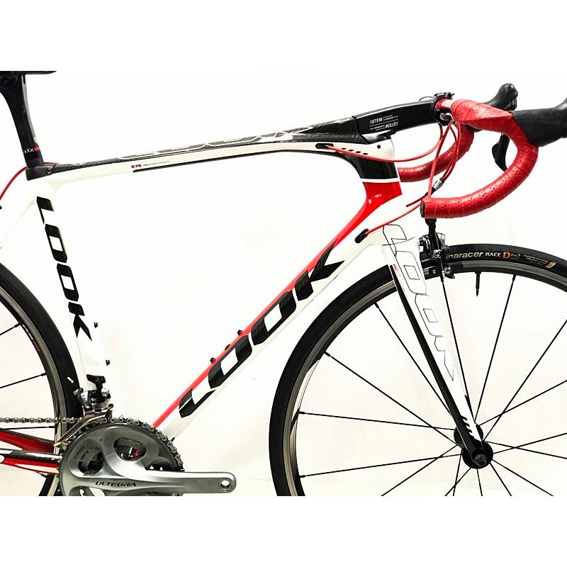 LOOK 675 Light ロードバイク ホワイト/レッド LOOK 675 Light ロードバイク ホワイト/レッド LOOK 675 Light