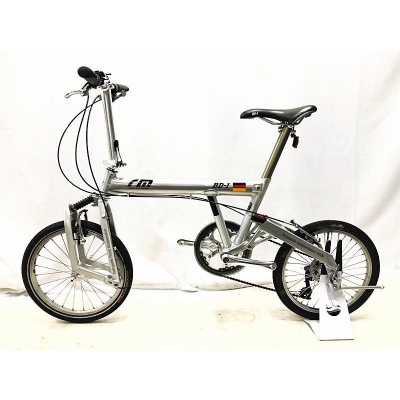 ジャンク リーズ＆ミューラー R&M BD-1 2008年モデル 折り畳み自転車 18インチ シルバー(スコッチブライト)