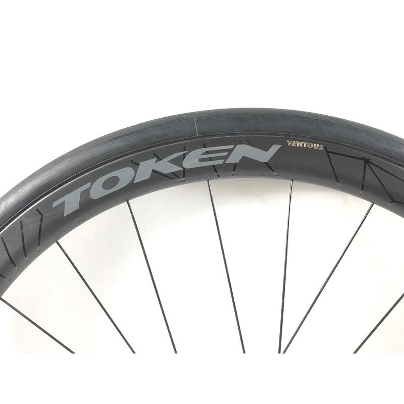 TOKEN ET38カーボンホイール ロードバイクシマノ10/11速対新品未使用 トーケン TOKEN C55 シマノ 12/11S クリンチャー カーボン ホイール