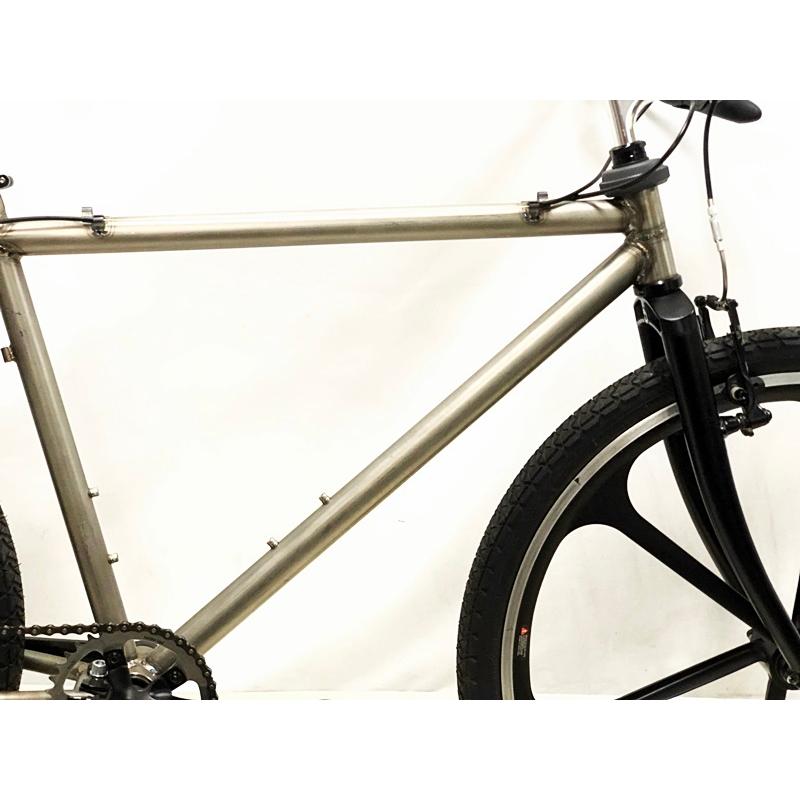 訳アリ メーカー不明 チタンフレーム 年式不明26インチ  