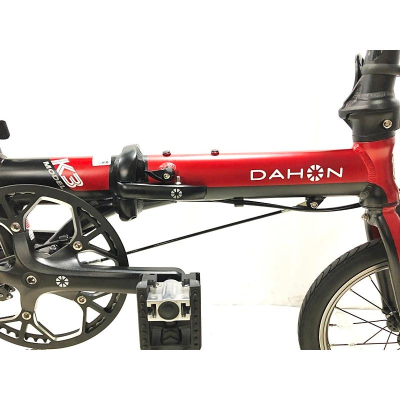 美品 ダホン DAHON K3 2020年モデル 折り畳み自転車 14インチ レッド 