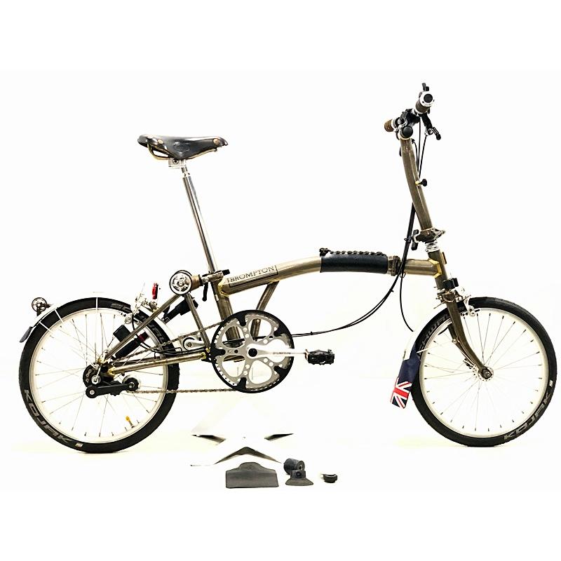 ブロンプトン BROMPTON M3L 2008年頃 折り畳み自転車 16インチ RAW 