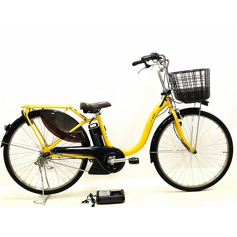 ○ ヤマハ YAMAHA パス ウィズ PAS With PA26W 12.3Ah 2021年7月 
