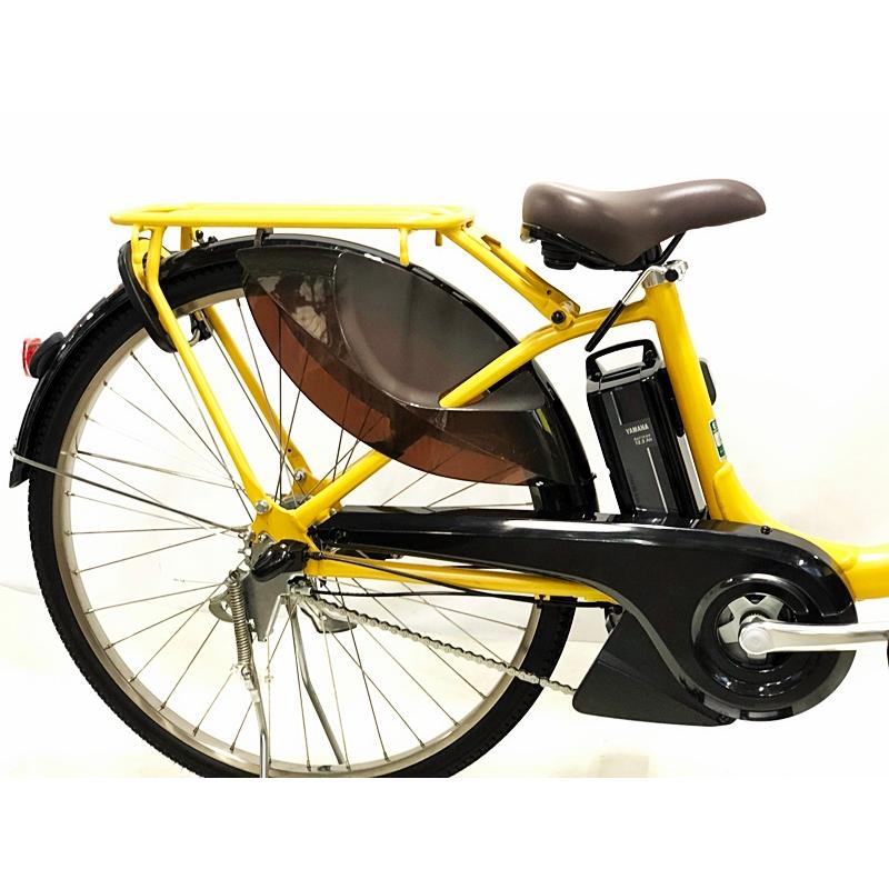 ☆電動アシスト自転車 ヤマハ PAS With PA26Wイエロー大容量12.3Ah
