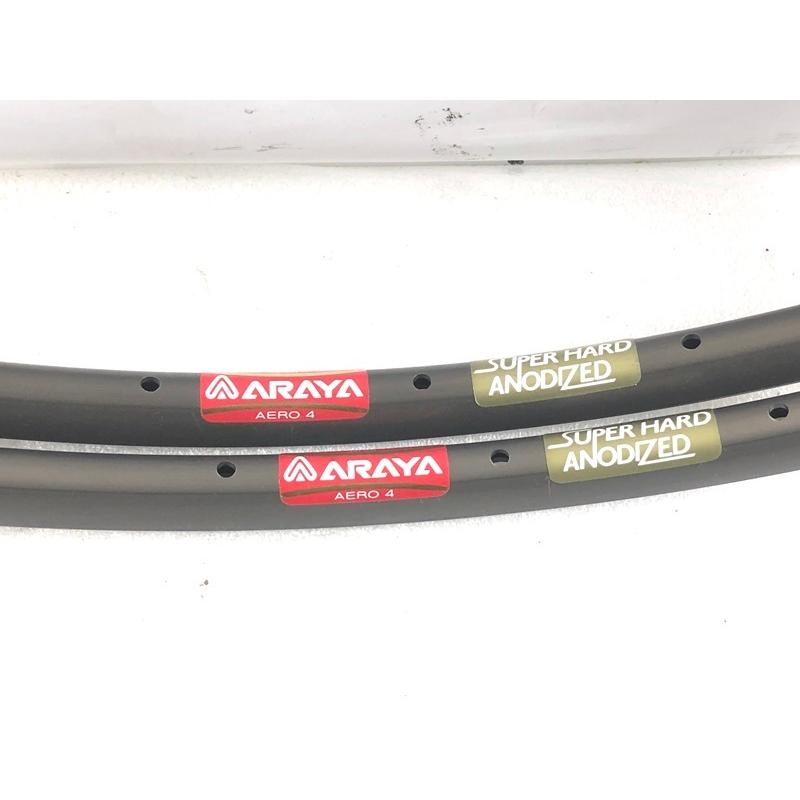未使用品 アラヤ ARAYA エアロ4 AERO4 リム2本セット ヴィンテージ
