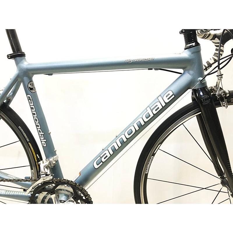 キャノンデール CANNONDALE シナプス アロイ Synapse Alloy 4 2006年モデル USA ロードバイク 50(cm)サイズ マットブルー｜cycleparadise｜02