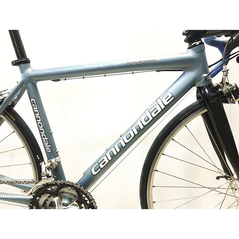 キャノンデール CANNONDALE シナプス アロイ Synapse Alloy 4 2006年モデル USA ロードバイク 47(cm)サイズ マットブルー｜cycleparadise｜02