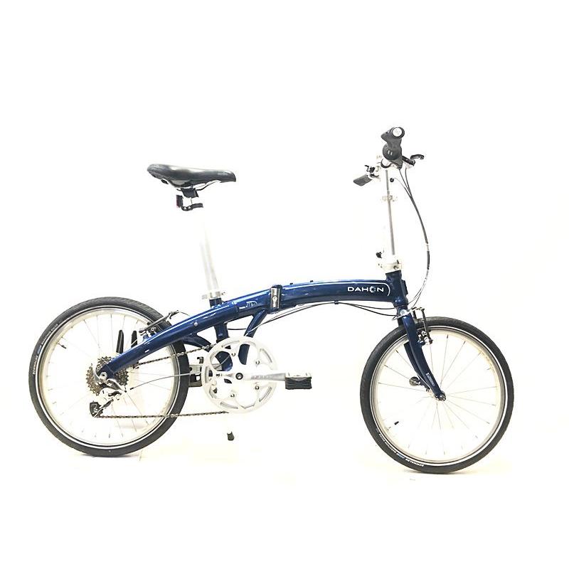 折り畳み自転車：DAHON Mu P8 ミッドナイトブルー 中古 折り畳み自転車：DAHON Mu P8 ミッドナイトブルー 中古