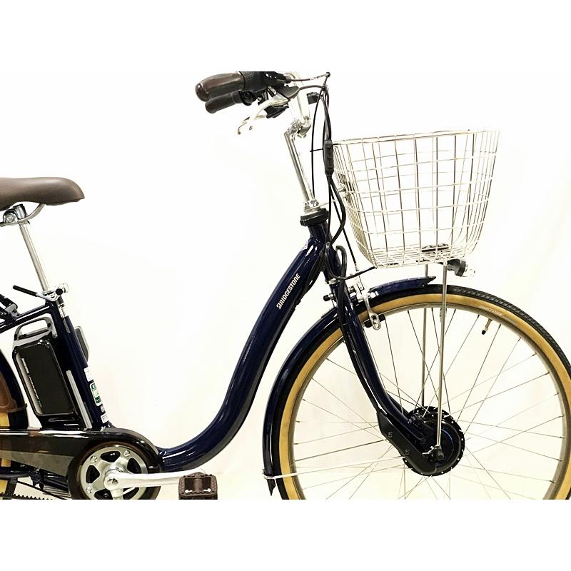 ブリヂストン フロンティアDX 電動アシスト自転車 F6DB42 ネイビー