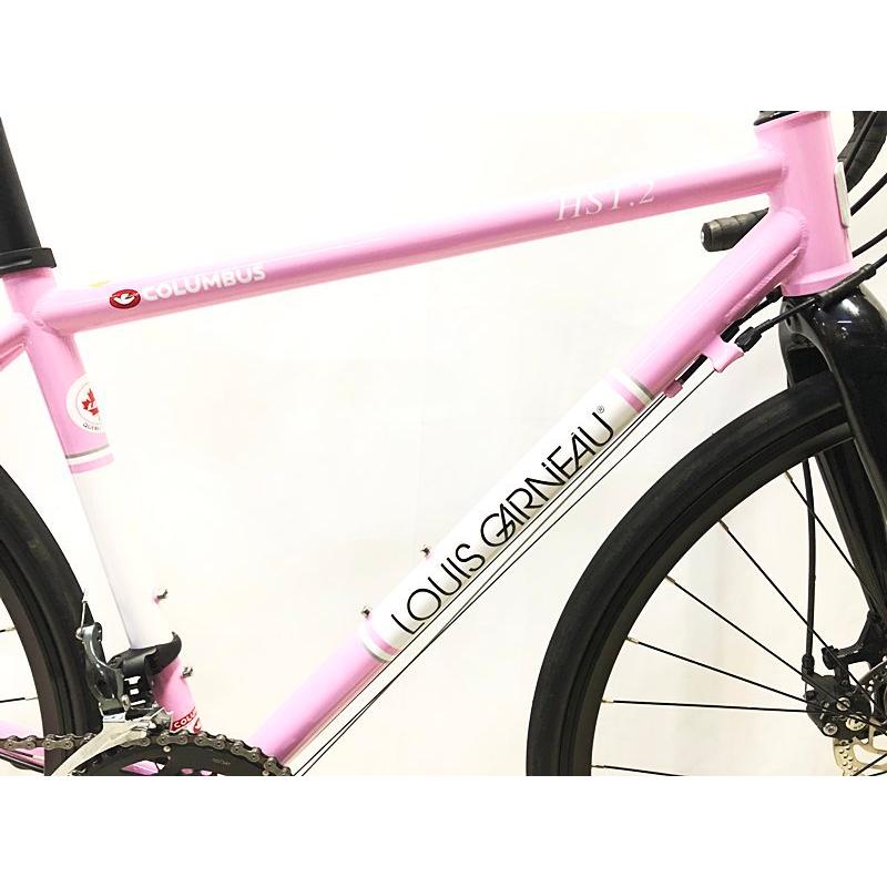 美品 ルイガノ LOUIS GARNEAU エルジーエス LGS-HST 2 2016年モデル ロードバイク 430サイズ ピンク｜cycleparadise｜02