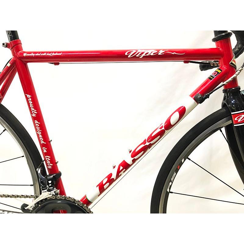 整備済中古クロモリロードバイク バッソ バイパー 10sコンポmix 510