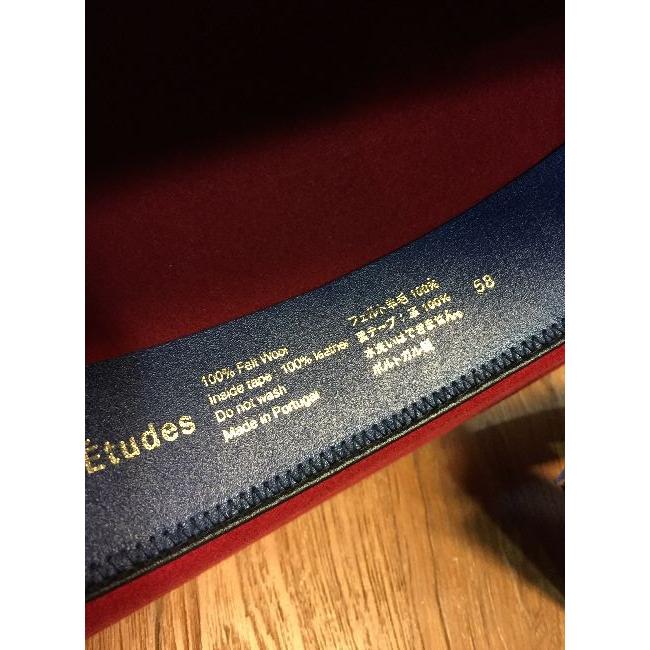 CA4LA 代官山)Etudes Studio エチュード フェルトウール ロングブリム 