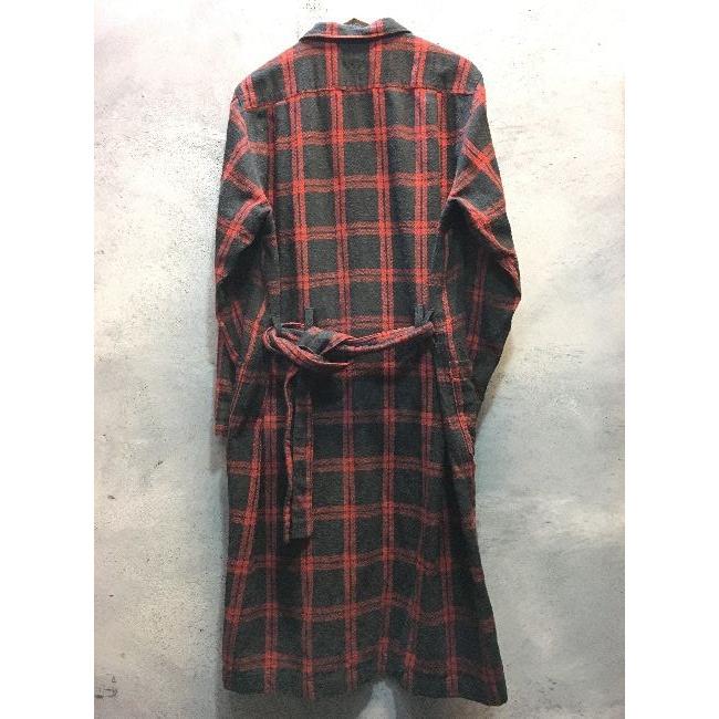 代官山 ホワイトマウンテニアリング White Mountaineering 17aw ガウンコート チェック 赤 2 メンズ Dky Ms Cycle Paradise 通販 Yahoo ショッピング