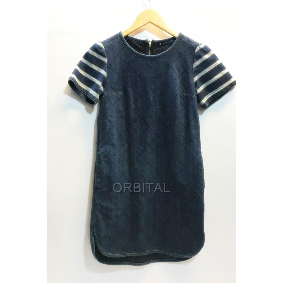 代官山 ボーダーズアットバルコニー Borders At Balcony デニムショートスリーブワンピース 半袖 インディゴ レディース Dky Ls Cycle Paradise 通販 Yahoo ショッピング