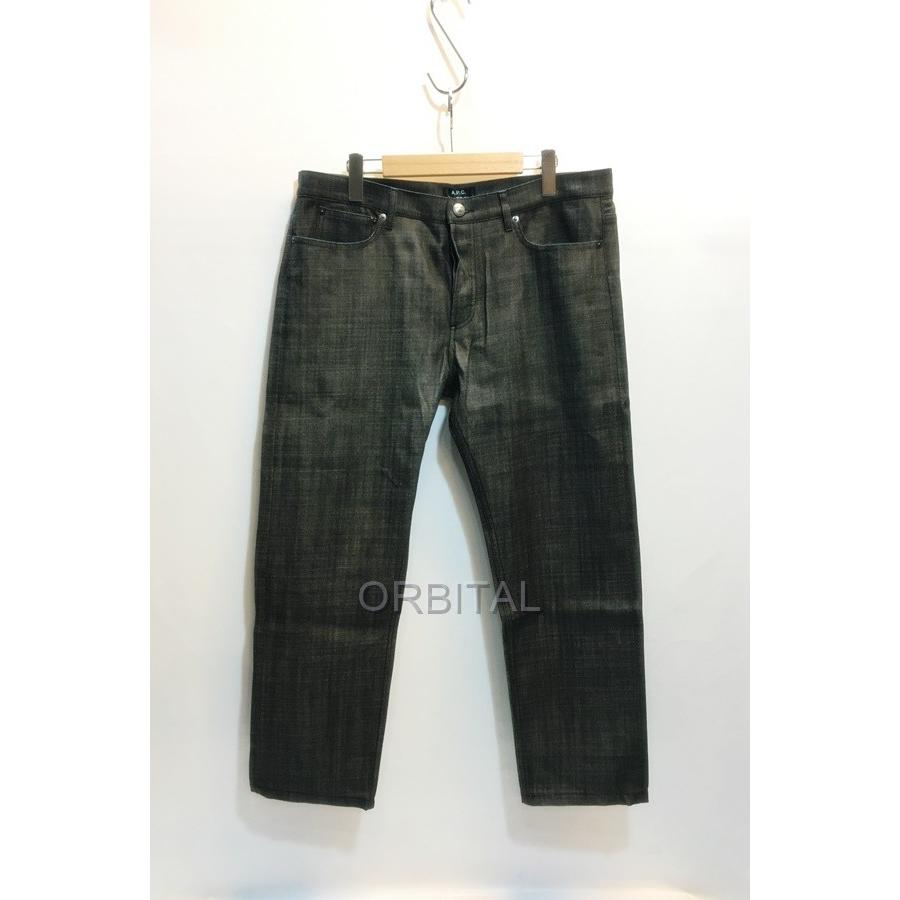 代官山 アーペーセー ザ プールアオヤマ A P C The Pool Aoyama デニム W34 ブラック メンズ ボトムス Dky Ms Cycle Paradise 通販 Yahoo ショッピング