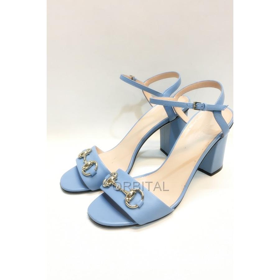 代官山)GUCCI グッチ ホースビット アンクルストラップサンダル チャンキーヒール スカイブルー 37 レディース  :dky-2004260003-sh-037705602:CYCLE PARADISE - 通販 - Yahoo!ショッピング