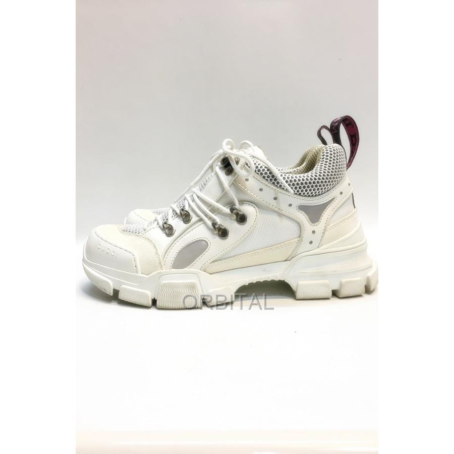 グッチ GUCCI レディース フラッシュ トレック スニーカー ホワイト 23