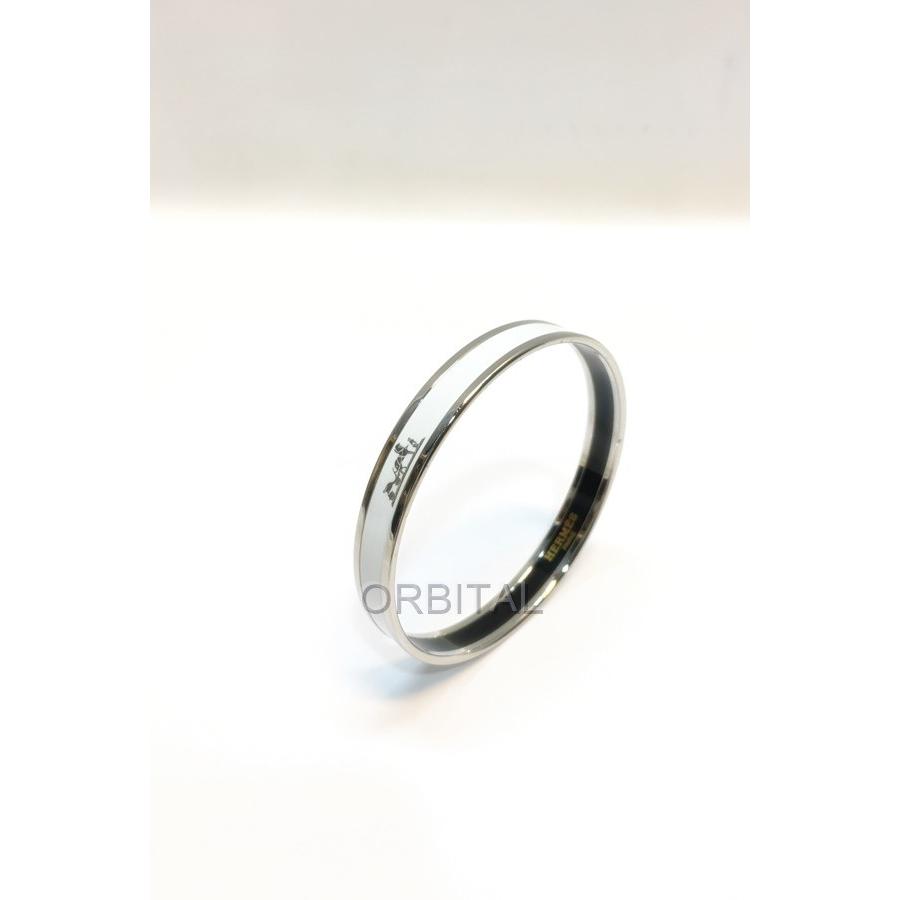 HERMES エルメス カレーシュPM シルバー 白 エナメル HERMES エルメス カレーシュPM シルバー 白 エナメル HERMES エルメス