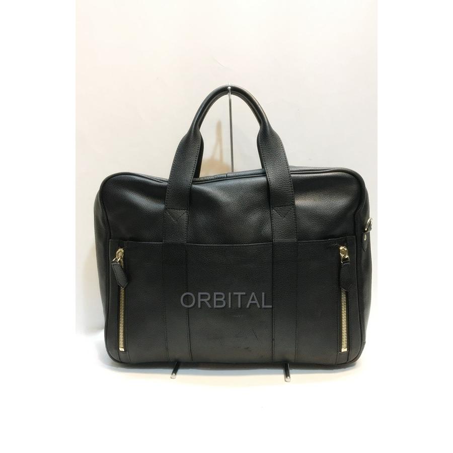 5351プールオムボストンバックブラックレザー