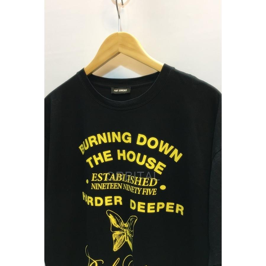 RAF SIMONS 代官山)RAF ラフシモンズ 19AW HARDER DEEPER ビック 