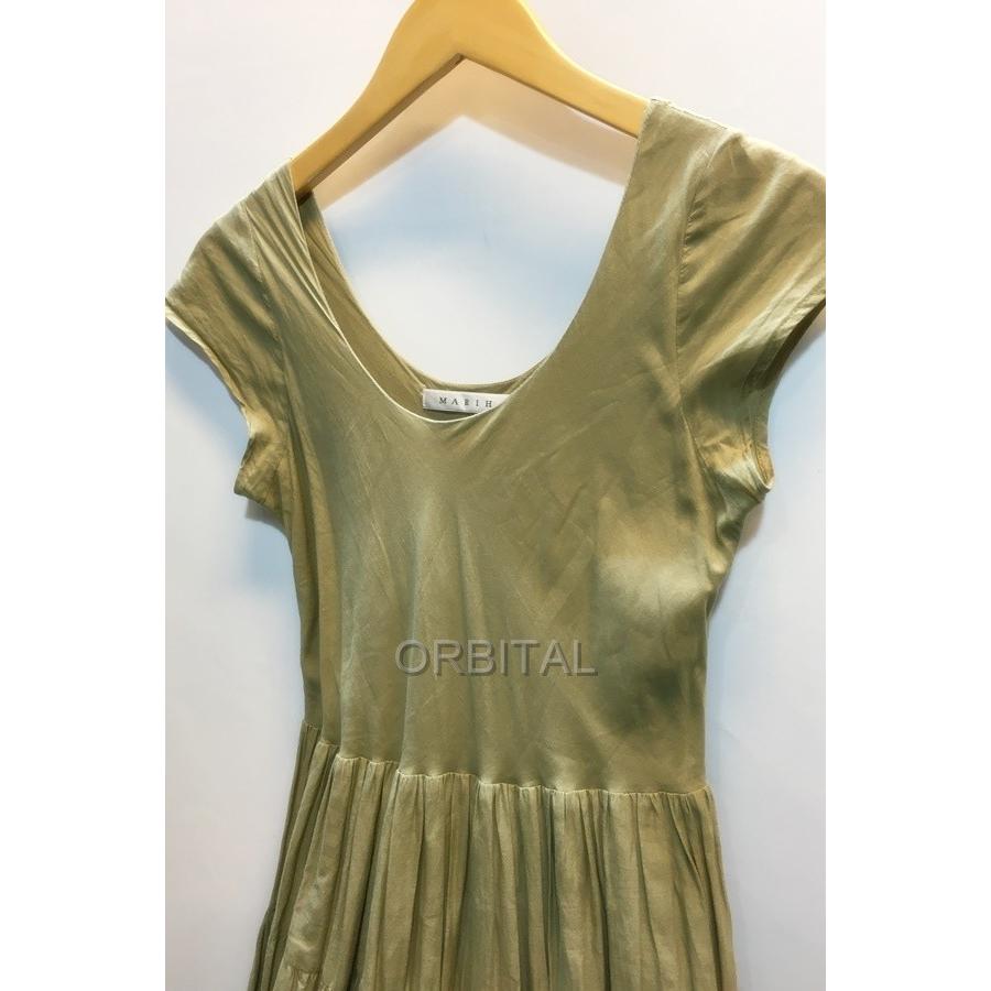 安いそれに目立つ Mariha マリハ ワンピース ロング マキシ フレンチスリーブ ティアード コットン 草原の虹のドレス イエロー グレー ホワイト 38 M レディース K2923 アウトレット送料無料 Kindermomma Com