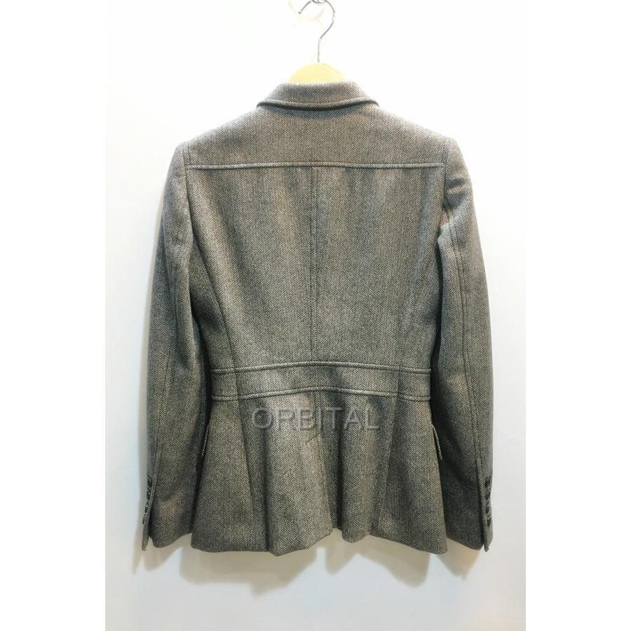 リボンライン 代官山) グッチ GUCCI ヘリンボーン ジャケット 38 