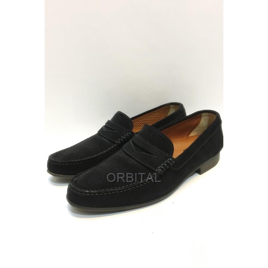 代官山 A Testoni ア テストーニ スエード ローファー ブラック 7 メンズ コインローファー Dky Sh Cycle Paradise 通販 Yahoo ショッピング