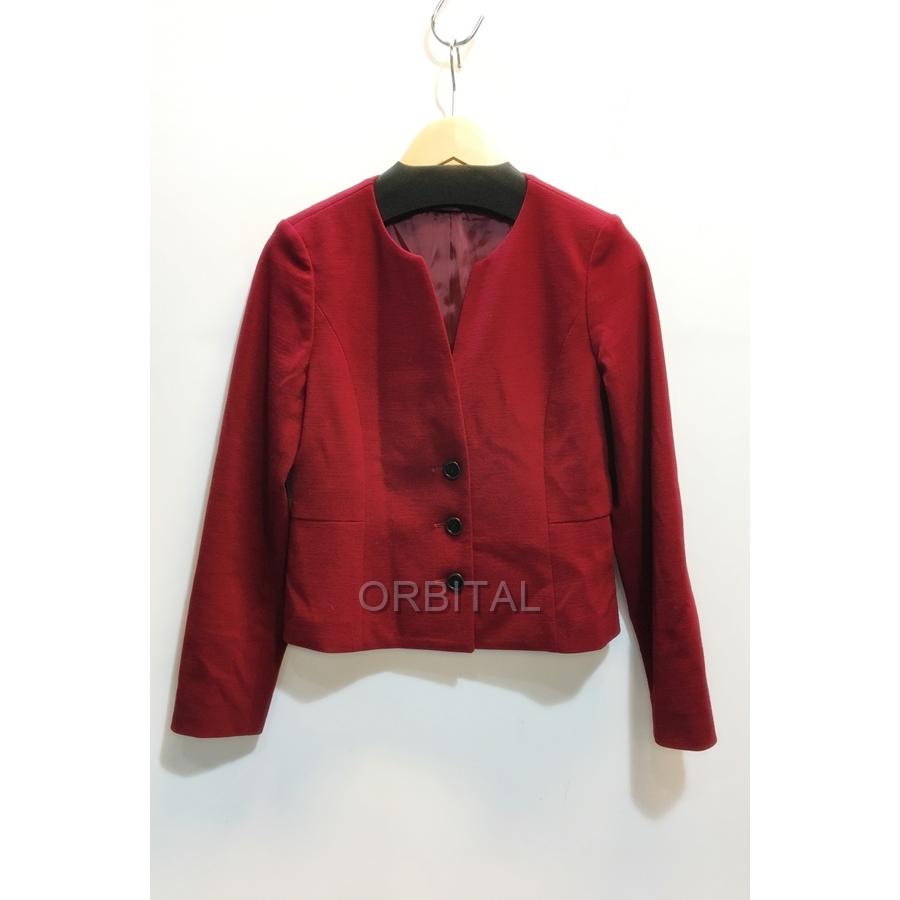 代官山 アナイ Anayi ノーカラージャケット ワインレッド 38 レディース アウター Dky Ls Cycle Paradise 通販 Yahoo ショッピング
