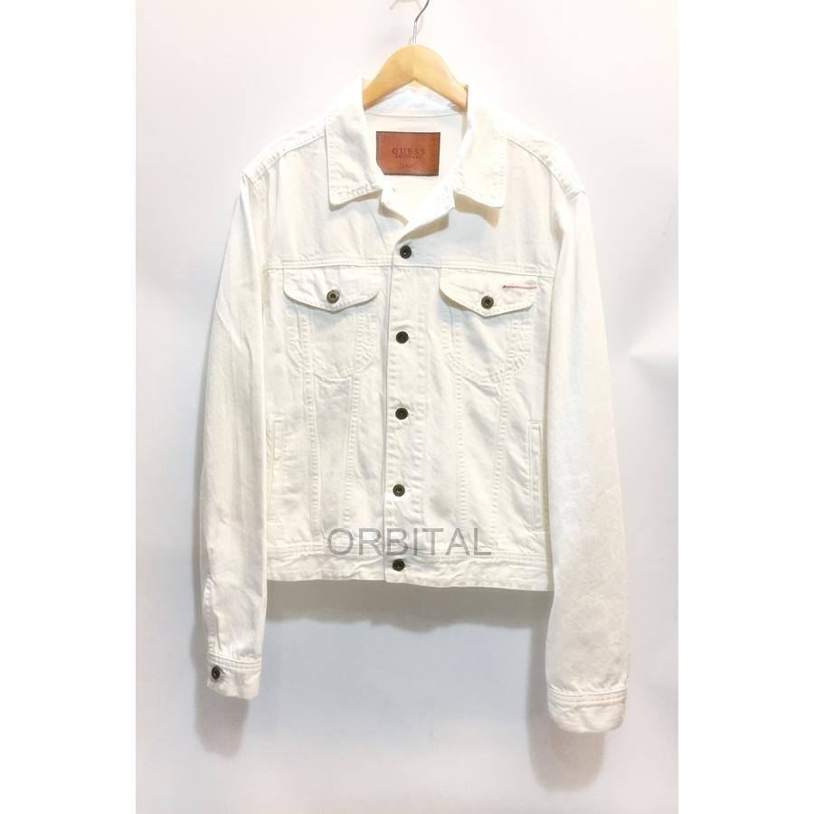 代官山 ゲス エイサップ Guess Asap デニム ジャケット ホワイト L メンズ アウター コットン Dky Ms Cycle Paradise 通販 Yahoo ショッピング
