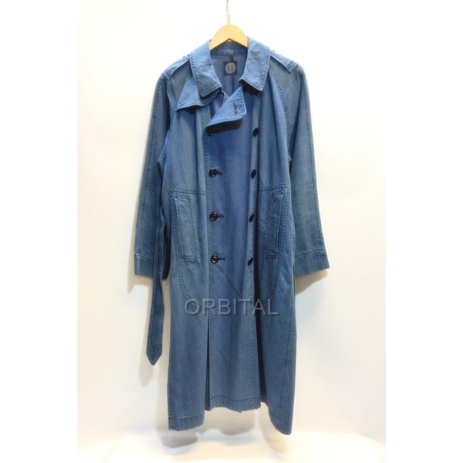 代官山 ポータークラシック Porter Classic デニムトレンチコート S ブルー メンズ アウター Dky Ms Cycle Paradise 通販 Yahoo ショッピング