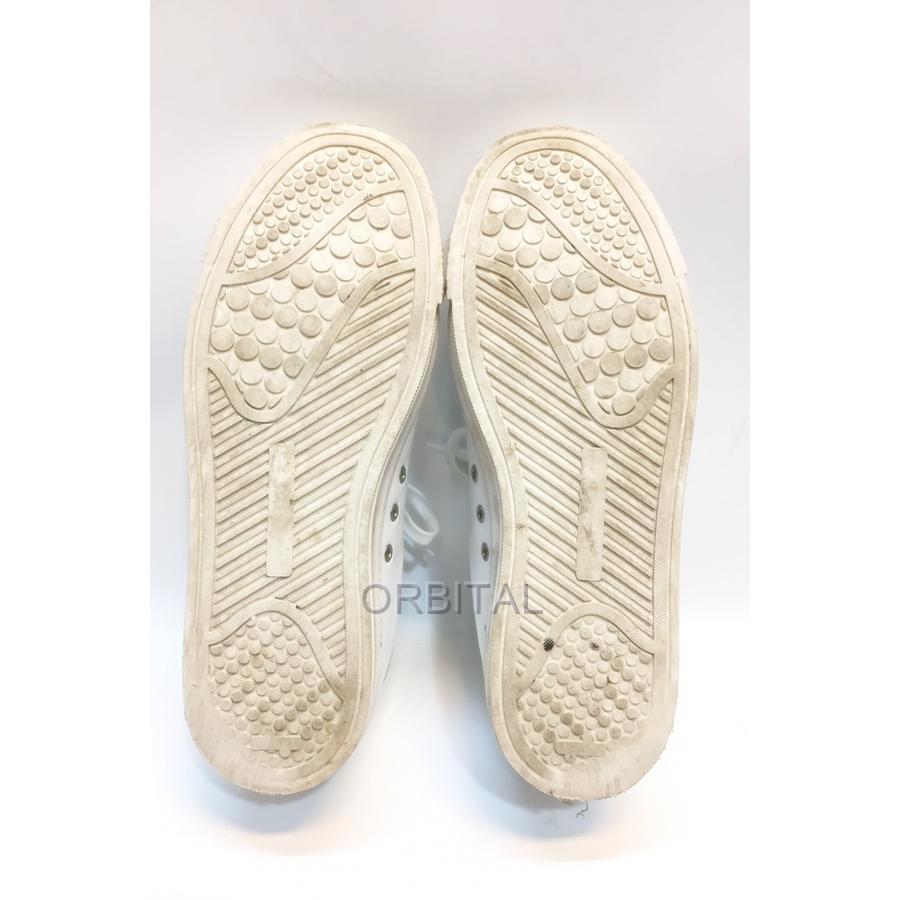 代官山 アニヤハインドマーチ Anya Hindmarch スマイル 刺繍 レザー スニーカー ホワイト 37 レディース シューズ 靴 Dky Sh Cycle Paradise 通販 Yahoo ショッピング