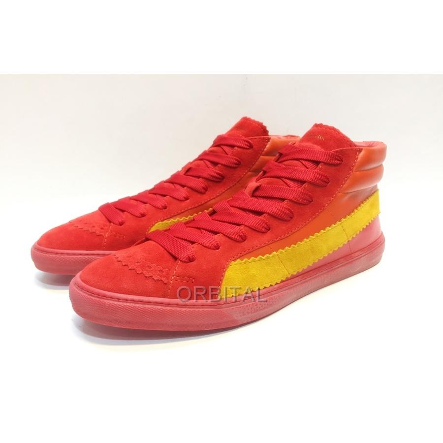 代官山 ポールスミス Paul Smith Lynn スエード ハイカットスニーカー レッド Us10 メンズ シューズ Dky Sh Cycle Paradise 通販 Yahoo ショッピング