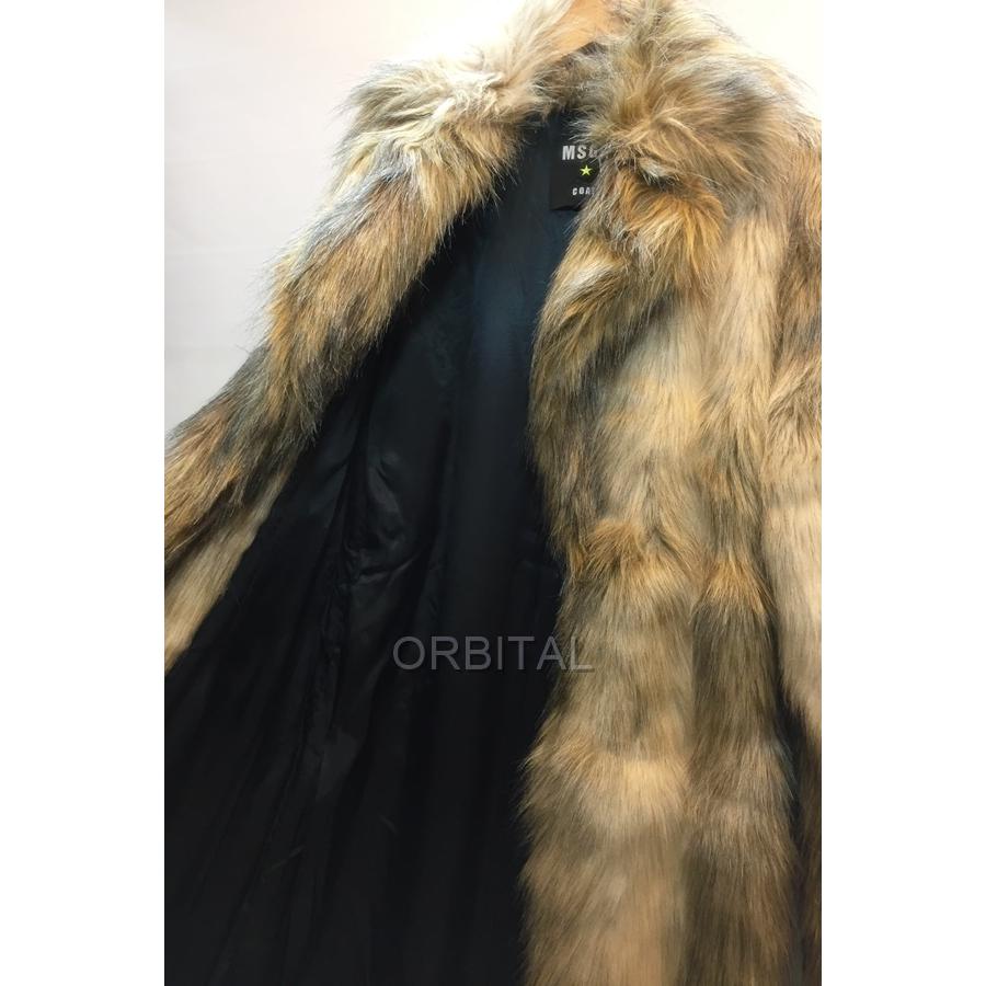代官山)MSGM エムエスジーエム エコファーコート ロングコート 