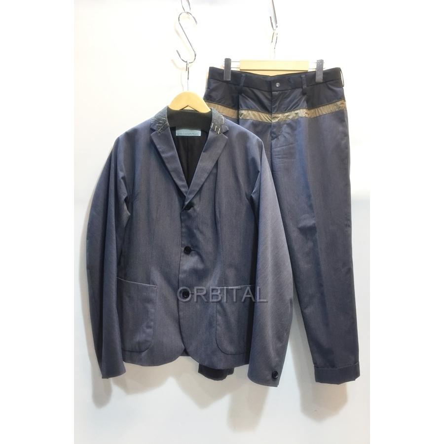 kolor 代官山) カラー ジャケット パンツ セットアップ スーツ グレー 