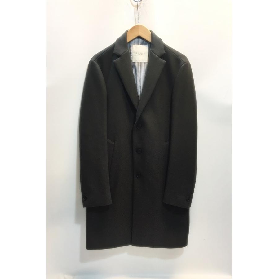 代官山 Edifice エディフィス 17aw ウールナイロン チェスターコート サイズl ダークグリーン メンズ Dky Ms Cycle Paradise 通販 Yahoo ショッピング