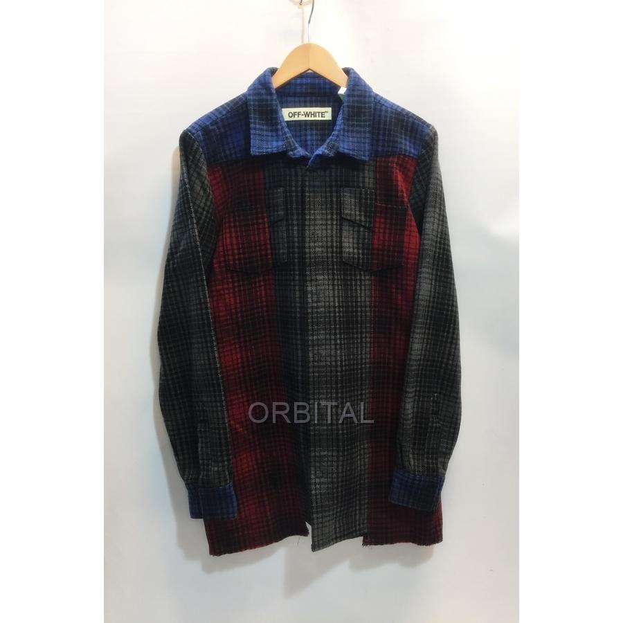 UNITED ARROWS 代官山)OFF-WHITE オフホワイト 16AW PATCHWORK CHECK  