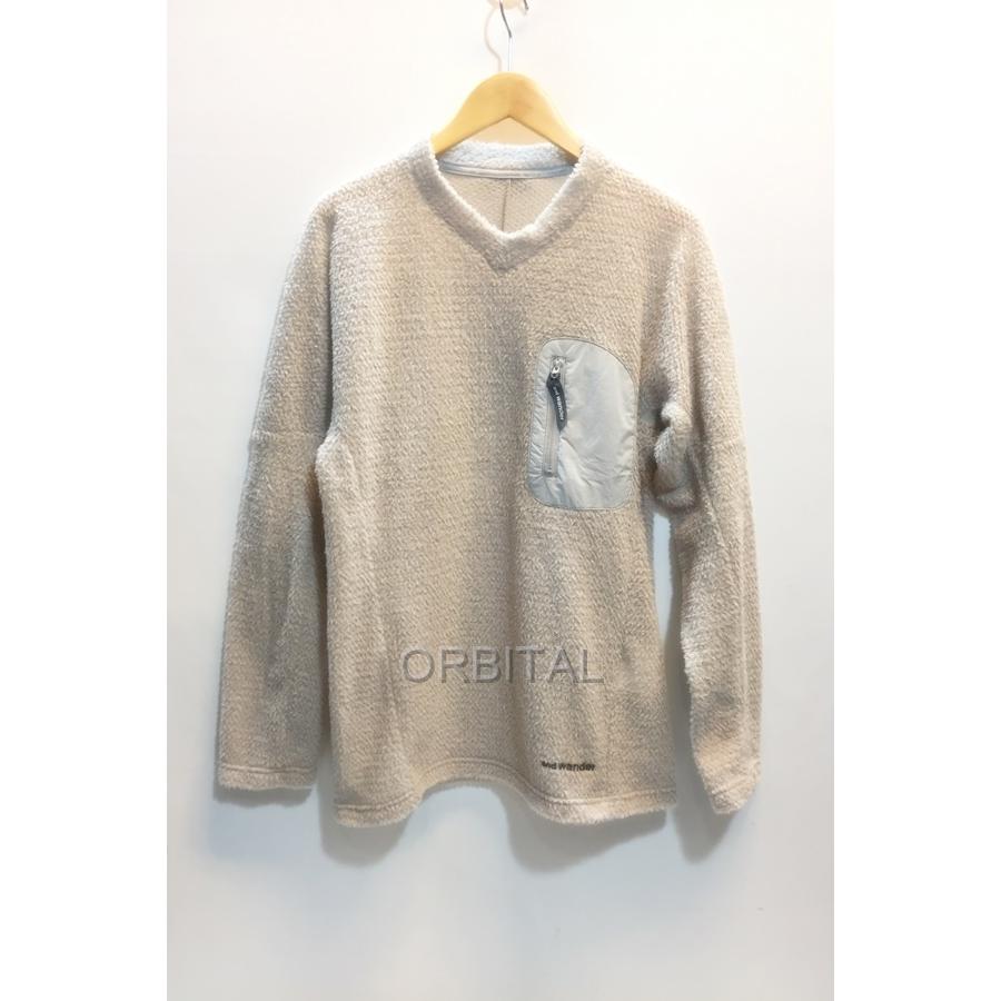 代官山 And Wander アンドワンダー Alpha Direct アルファダイレクト プルオーバー ベージュ サイズ3 メンズ Dky Ms Cycle Paradise 通販 Yahoo ショッピング