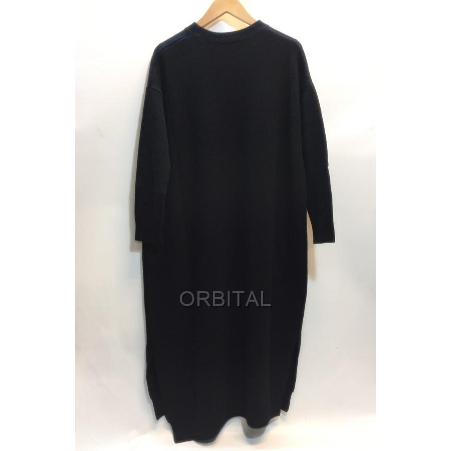 代官山 Enfold エンフォルド 17aw サイドスリット カシミヤ混 ニットワンピース サイズ38 ブラック レディース Dky Ls Cycle Paradise 通販 Yahoo ショッピング