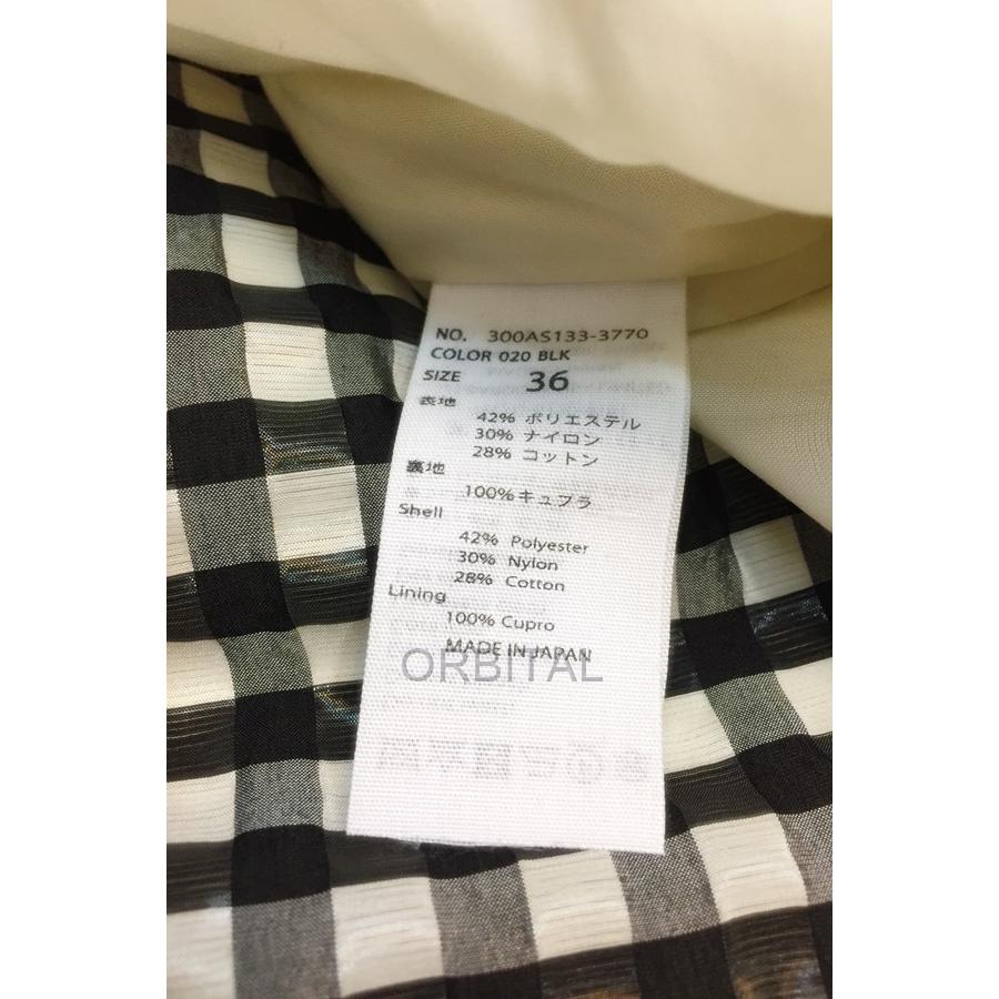 代官山)ENFOLD エンフォルド 17SS ギンガムチェック ノースリーブ  