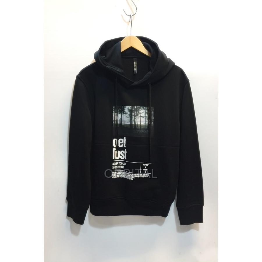 Supreme 代官山)NEIL BARRETT ニールバレット 20AW プリント フーディ 