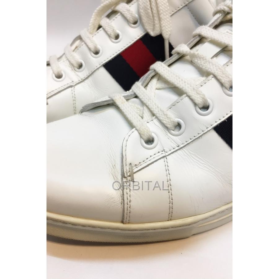 UNITED ARROWS 代官山)GUCCI グッチ125375 エース レザースニーカー 