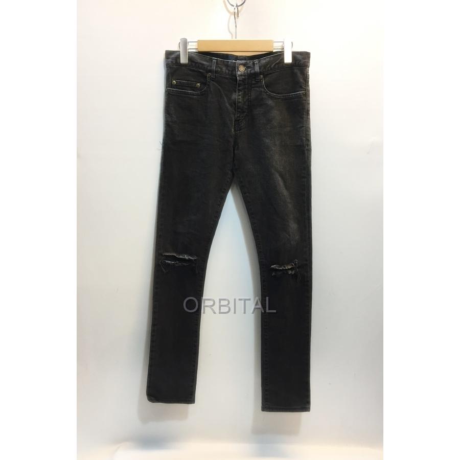 代官山)SAINT LAURENT PARIS サンローランパリ 国内正規 14AW Knee 
