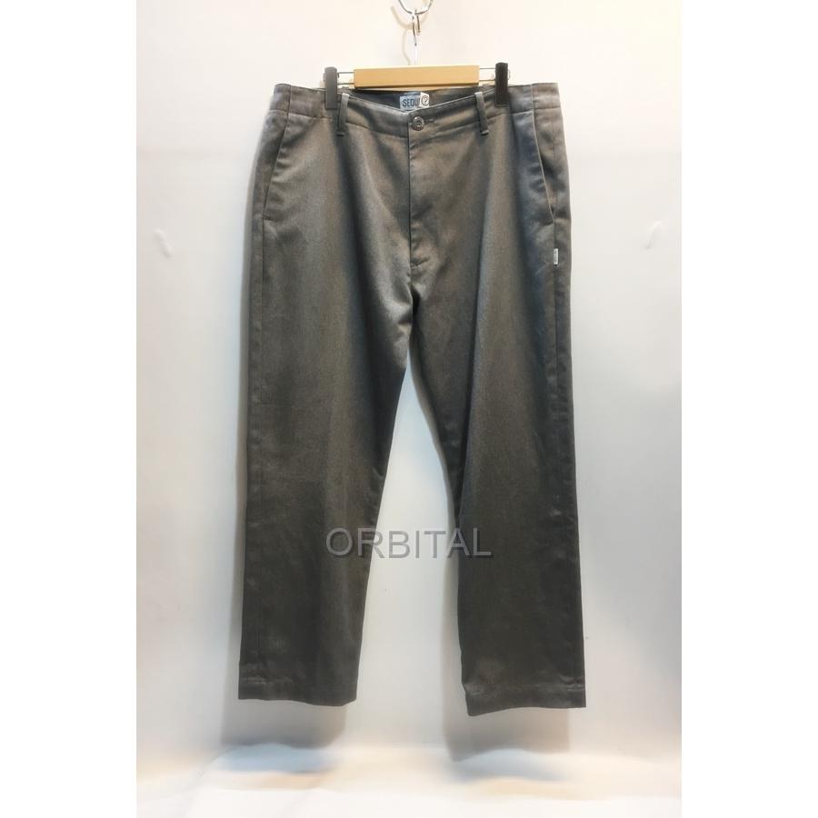 UNITED ARROWS 代官山)SEQUEL シークエル TYPE-F CHINO PANTS ロゴ 