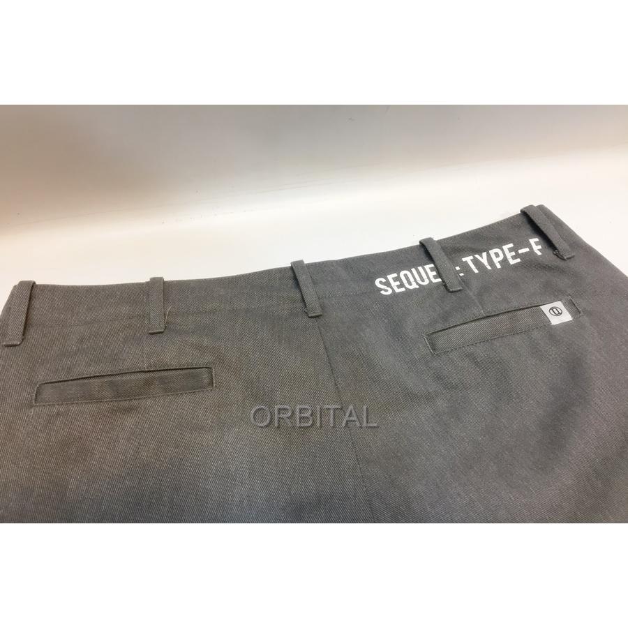 代官山)SEQUEL シークエル TYPE-F CHINO PANTS ロゴプリント チノパン