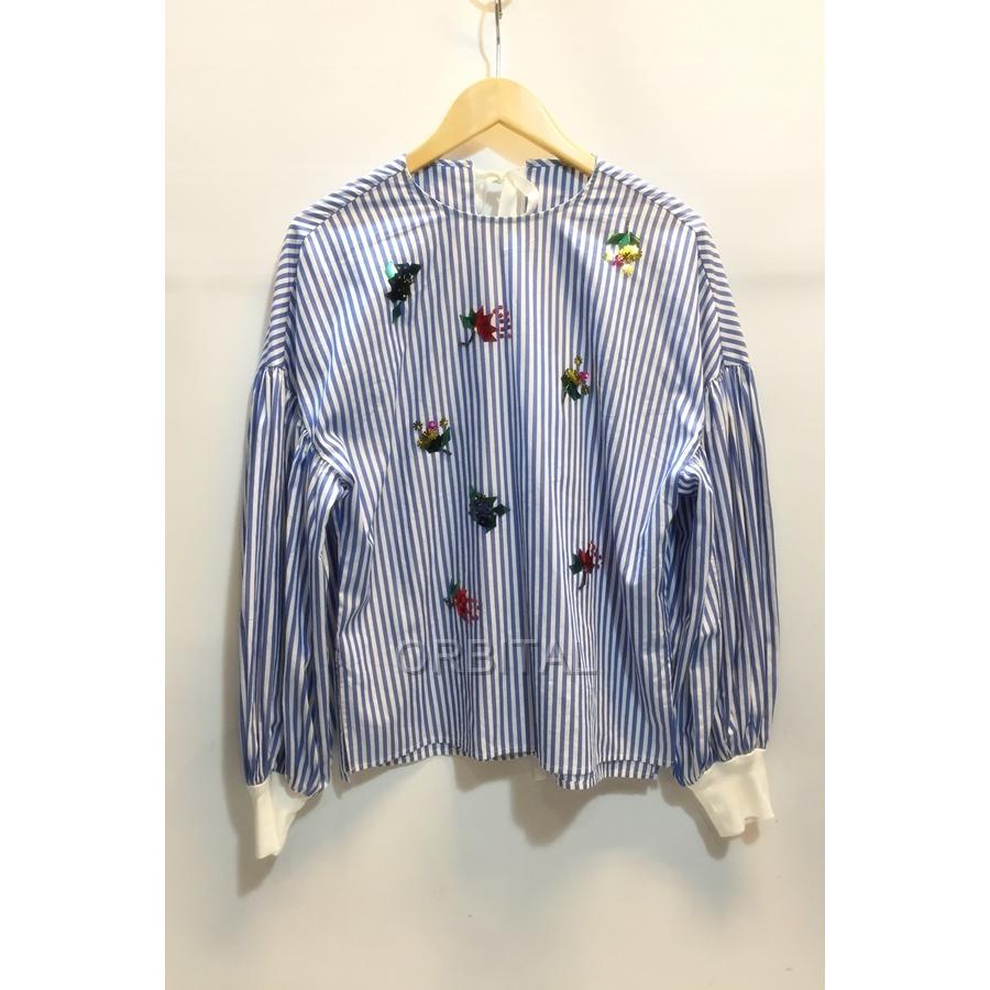 UNITED ARROWS 代官山)MUVEIL ミュベール MA72FB003 ギャザースリーブ 
