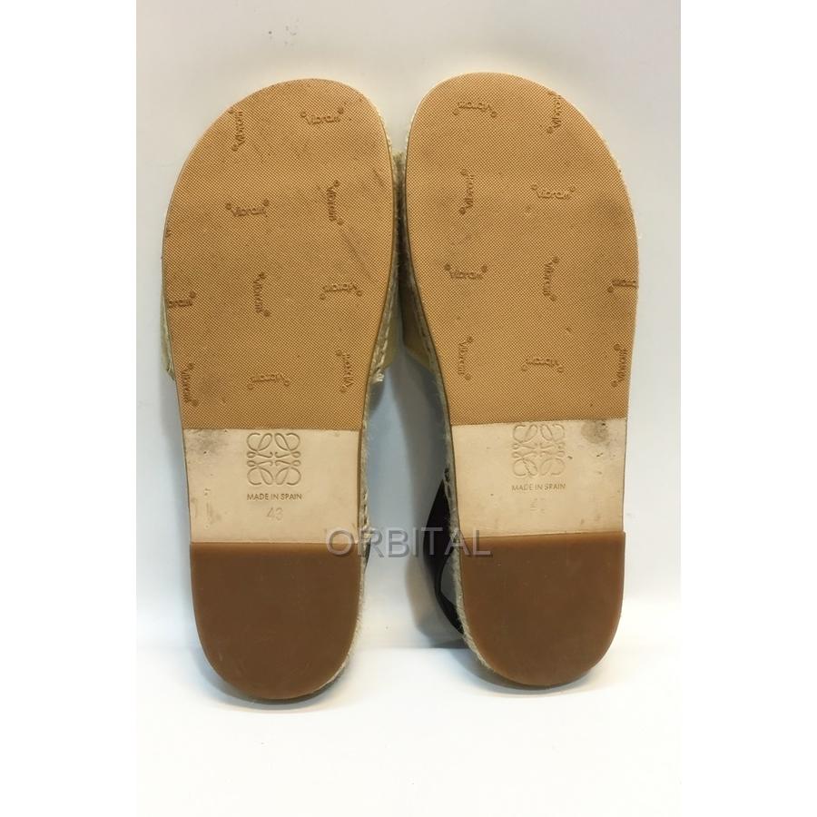 代官山)LOEWE ロエベ エスパドリーユ フラットサンダル スエード 